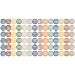 Moving Mountains Positive Saying Die-Cut Border, 35 Feet Per Pack, 6 Packs