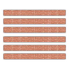 Moving Mountains Terra Cotta Straight Border Trim, 35 Feet Per Pack, 6 Packs