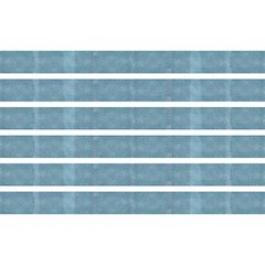 Moving Mountains Blue Straight Border Trim, 35 Feet Per Pack, 6 Packs