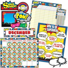 Superhero Classroom Set