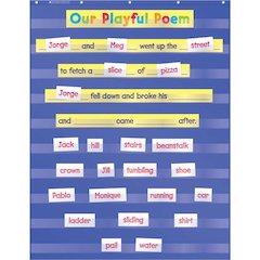 STANDARD POCKET CHART GR K-5