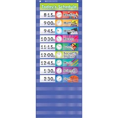 DAILY SCHEDULE POCKET CHART GR K-5