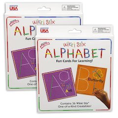 Alphabet Cards Set, 2 Sets