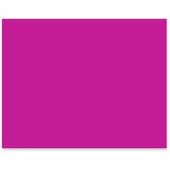 Pacon Railroad Board - Art, Mat, Painting, Marker, Poster, Stenciling, Mounting, Block Printing - 22" x 28" - 25 / Carton - Magenta