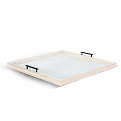 Square Tessa Ottoman Tray