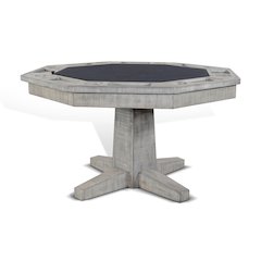 Reversible Game and Dining Poker Table