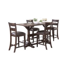 Homestead Rectangular Pub Table Set
