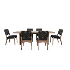 Modern Rectangular Arch Dining Set