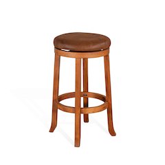 Bar Swivel Stool, Cushion Seat (Set of 2)