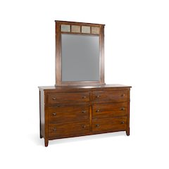 Santa Fe Petite Dresser with Mirror