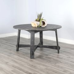 Sunny Deigns Marina 54" Round Wood Dining Table