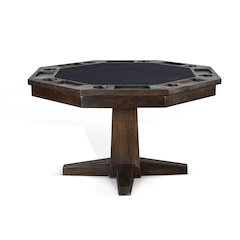 Reversible Game and Dining Poker Table