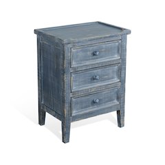 Ocean Blue End Table