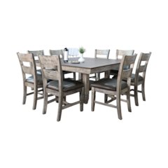 Wendy Square Dining Set with Storage Shelf