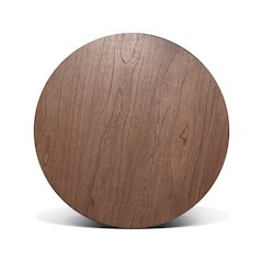 Mia 36" Round Wood Lazy Susan with 360° Swivel