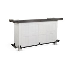 78" Farmhouse Wood Home Bar