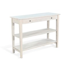 Small Console Table, Light Grey