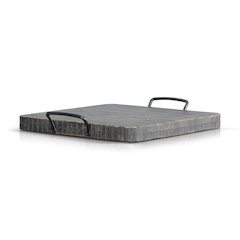 Black Sand Ottoman Tray