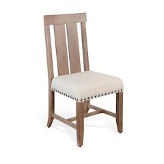 Double Slat Back Chair (Set of 2)