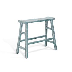 Sea Grass 30'H Bench, Wood Seat