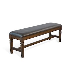 Homestead Bench, Cushion Seat