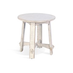 White Sand End Table