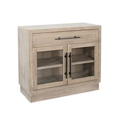 Mia 2 Door Glass Cabinet