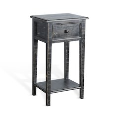 Black Sand Side Table