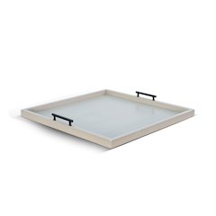 Square Tessa Ottoman Tray