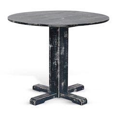 Black Sand Drop Leaf Table