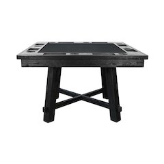 Black Square Reno Poker Dining Table