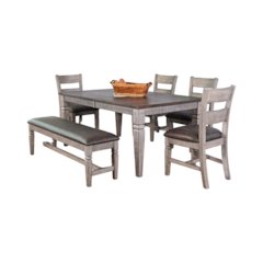 Extension Dining Set with Butterfly Leaf