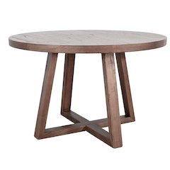 Mia Round Wood Dining Table