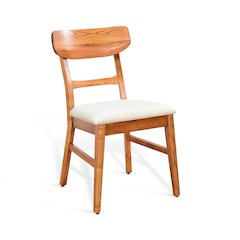 Mid-Century Modern Dining Chair (Set of 2), Cinnamon