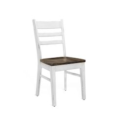 Wood Ladderback Dining Chair (Set of 2)