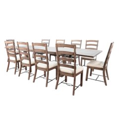Yellowstone Folding Leaf Extension Dining Set