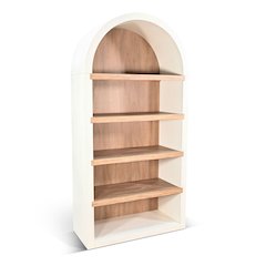 Logan Arched Bookcase