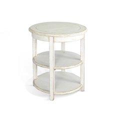 White Sand Side Table