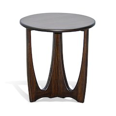 Sinatra Chair Side Table, Coffee Bean