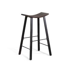 Saddle Seat Metal Barstool (Set of 2)