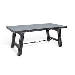 Marina Wood Dining Table with Turnbuckle
