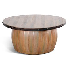 Coffee Table, Antique Brown