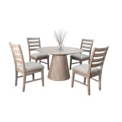 Wheat Round Dining Set