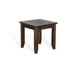 Wood End Table