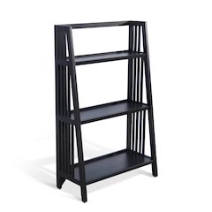 Sunny Designs 48" Mahogany Wood Folding Bookcase