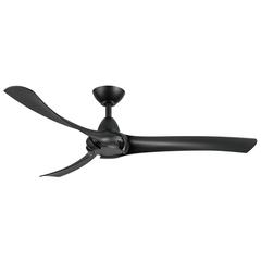 Droid Matte Black 52 Inch Ceiling Fan