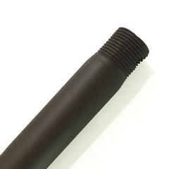 Textured Brown 12 Inch down rod