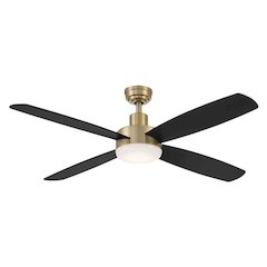Aeris Brushed Brass  LED ceiling fan