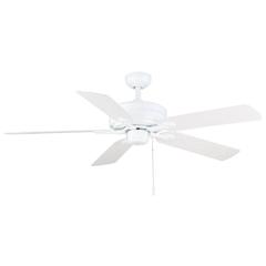 Courtyard Outdoor White 52" Ceiling Fan