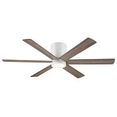 Coldwater 52 Inch Indoor/Outdoor Smart Flush Mount Ceiling Fan